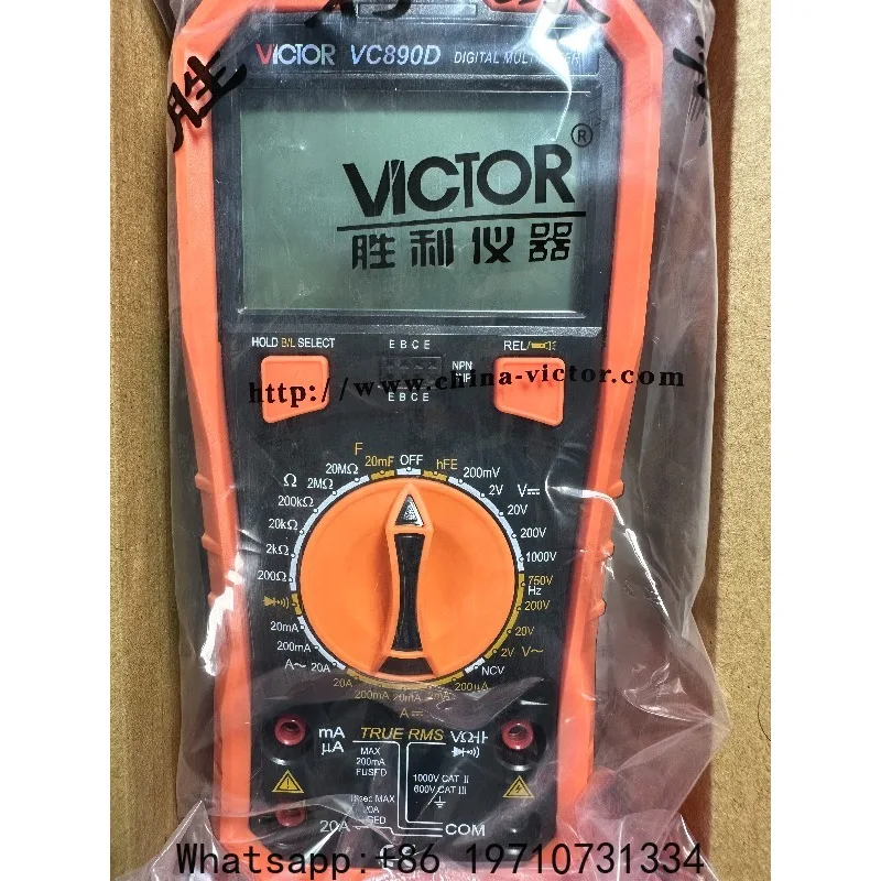 Victory multimeter 890D comes standard with brand new original genuine products from the tube side
Victory multimeter 890D comes standard with brand new original genuine products from the tube side