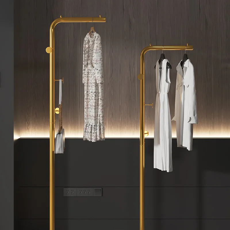 Gold Metal Coat Rack Minimalist Aesthetic Designe Standing Floor Clothes Drying Rack Free Shipping Estantes Home Furniture
Gold Metal Coat Rack Minimalist Aesthetic Designe Standing Floor Clothes Drying Rack Free Shipping Estantes Home Furniture
