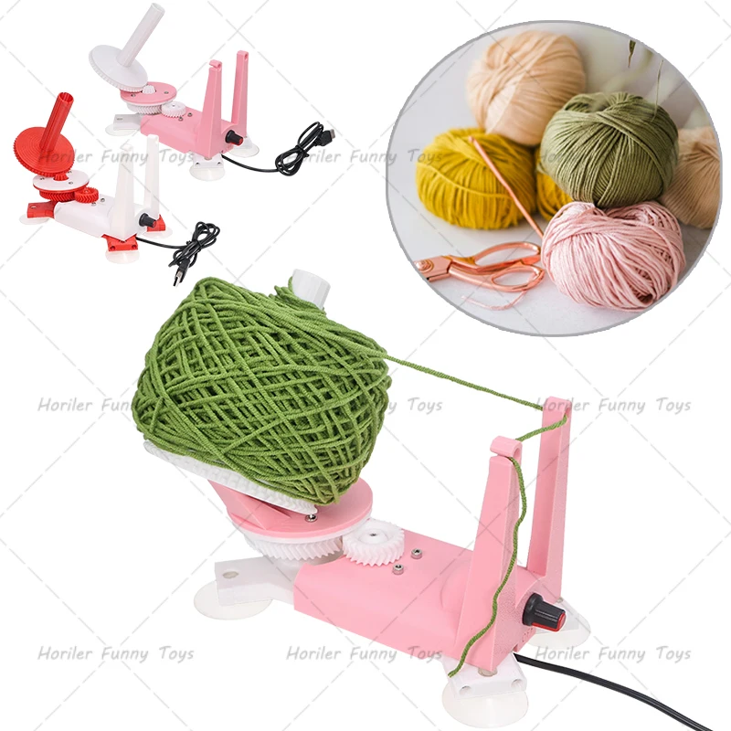 Adjustable Speed Yarn Winder - Yarn Ball Organizer Automatic Electric Winder USB Powered Tool for Knitting and Crocheting
Adjustable Speed Yarn Winder - Yarn Ball Organizer Automatic Electric Winder USB Powered Tool for Knitting and Crocheting