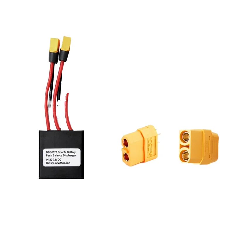 Dual Battery Parallel Module 20V-72V 20A for Electric Bicycles Lithium Battery Modification Accessory Increase Simultaneous
Dual Battery Parallel Module 20V-72V 20A for Electric Bicycles Lithium Battery Modification Accessory Increase Simultaneous