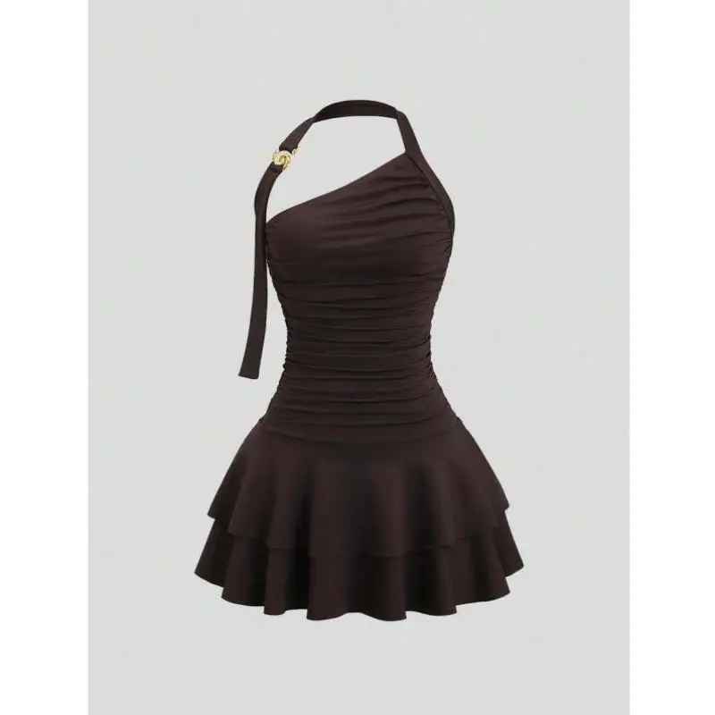 Spiral Metal Decorated Belted Skirt U 56027 Sle oulder Strap Bell Bot Casual Sportswear Set Autumn Seven Sve
Spiral Metal Decorated Belted Skirt U 56027 Sle oulder Strap Bell Bot Casual Sportswear Set Autumn Seven Sve