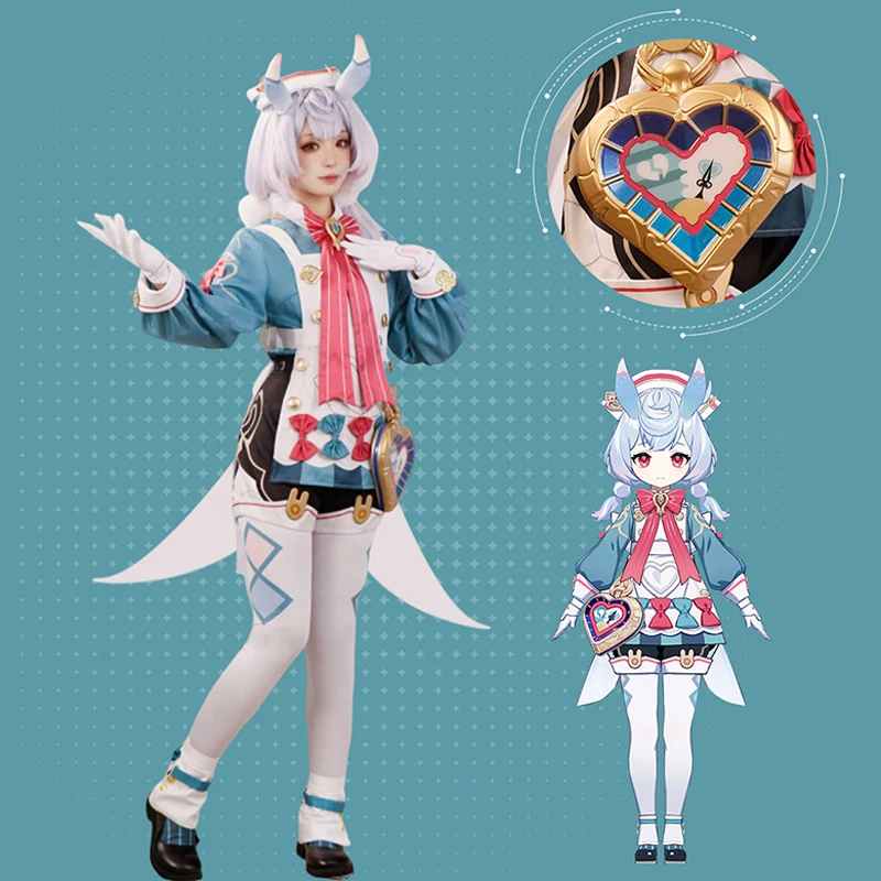 In Stock Genshin Impact Sigewinne Cosplay game Cos Fontaine Head Nurse Cute bow uniform Female Costume B
In Stock Genshin Impact Sigewinne Cosplay game Cos Fontaine Head Nurse Cute bow uniform Female Costume B