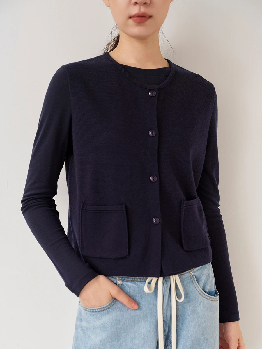 Женский повседневный жилет-кардиган из смесовой шерсти Ele Blue, с круглым вырезом, на одной пуговице, для осени, новинка
Женский повседневный жилет-кардиган из смесовой шерсти Ele Blue, с круглым вырезом, на одной пуговице, для осени, новинка