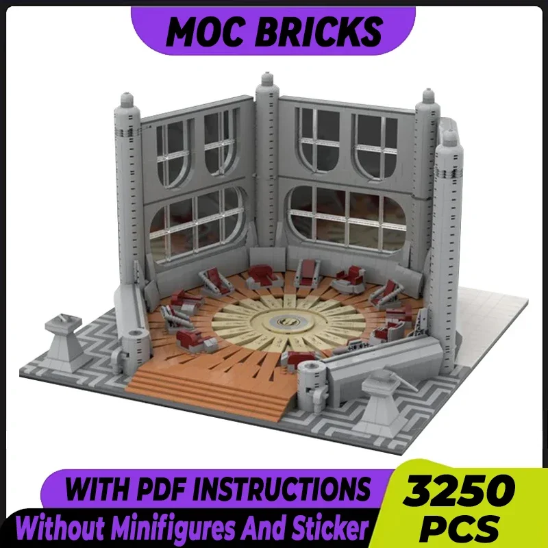 Star Movies Model Moc Building Bricks Advanced Meeting Room Technology Modular Blocks Gifts Christmas Toys DIY Sets Assembly
Star Movies Model Moc Building Bricks Advanced Meeting Room Technology Modular Blocks Gifts Christmas Toys DIY Sets Assembly