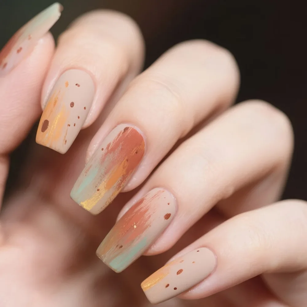 ess-On Nails with Oil Painting Color Doodles, Long Coffin Shape, Assorted Sizes Fake Nail For Women Girl
ess-On Nails with Oil Painting Color Doodles, Long Coffin Shape, Assorted Sizes Fake Nail For Women Girl