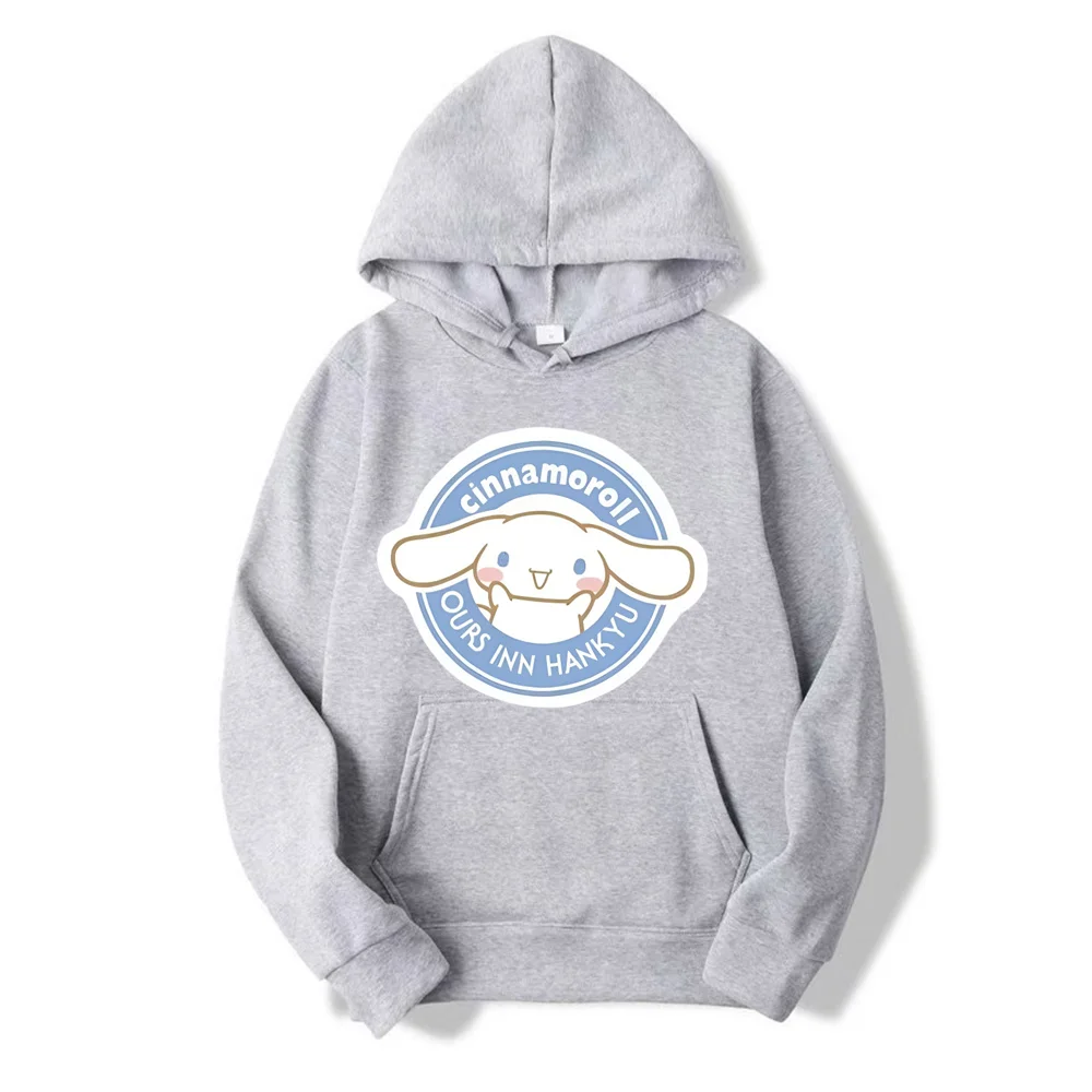 Cinnamoroll Cartoon Anime Women Pullover Tops Spring Autumn Men Hoodie Fashion White Sports Couple Sweatshirt Clothes Hot Sale
Cinnamoroll Cartoon Anime Women Pullover Tops Spring Autumn Men Hoodie Fashion White Sports Couple Sweatshirt Clothes Hot Sale