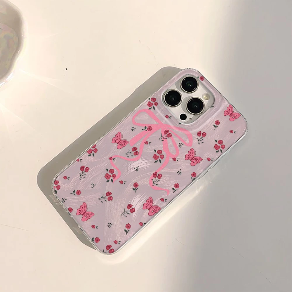 Bouquet Butterfly Phone Case For IPhone 16 16E 15 14 13 12 11 Pro Max 8 7 Plus XR XS X SE Shockproof Clear Hard Cover
Bouquet Butterfly Phone Case For IPhone 16 16E 15 14 13 12 11 Pro Max 8 7 Plus XR XS X SE Shockproof Clear Hard Cover