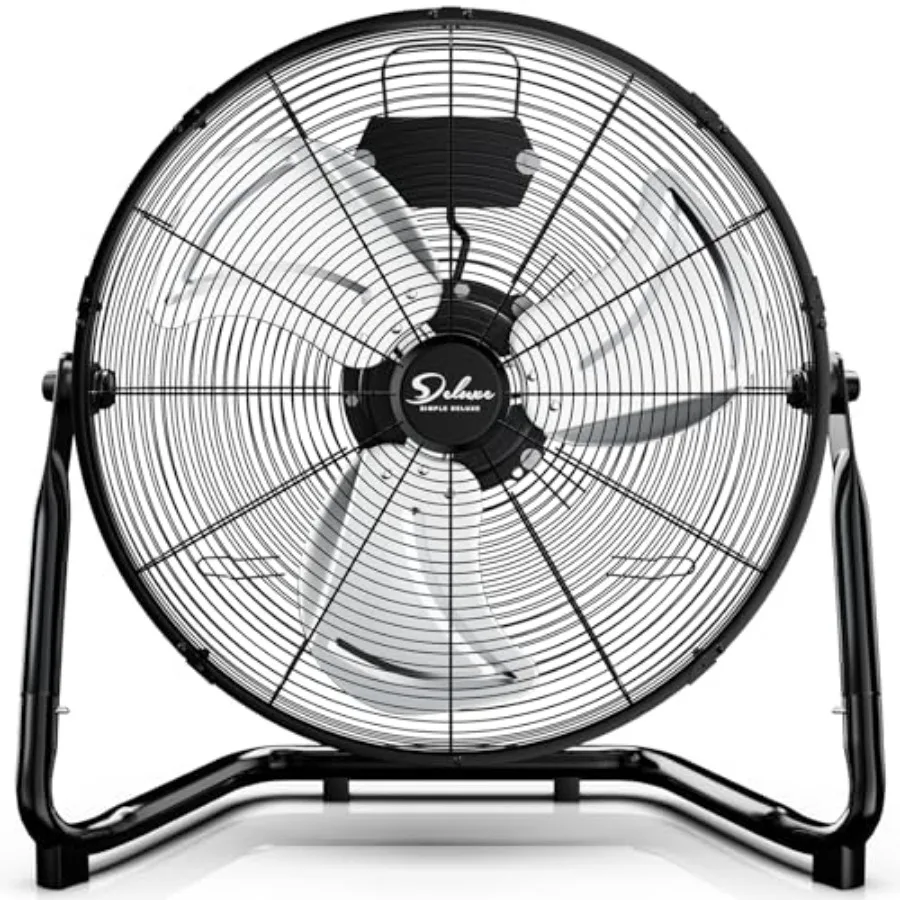 12 Inch 3-Speed High Velocity Heavy Duty Metal Industrial Floor Fans Oscillating Quiet for Home, Commercial, Residential, and G
12 Inch 3-Speed High Velocity Heavy Duty Metal Industrial Floor Fans Oscillating Quiet for Home, Commercial, Residential, and G