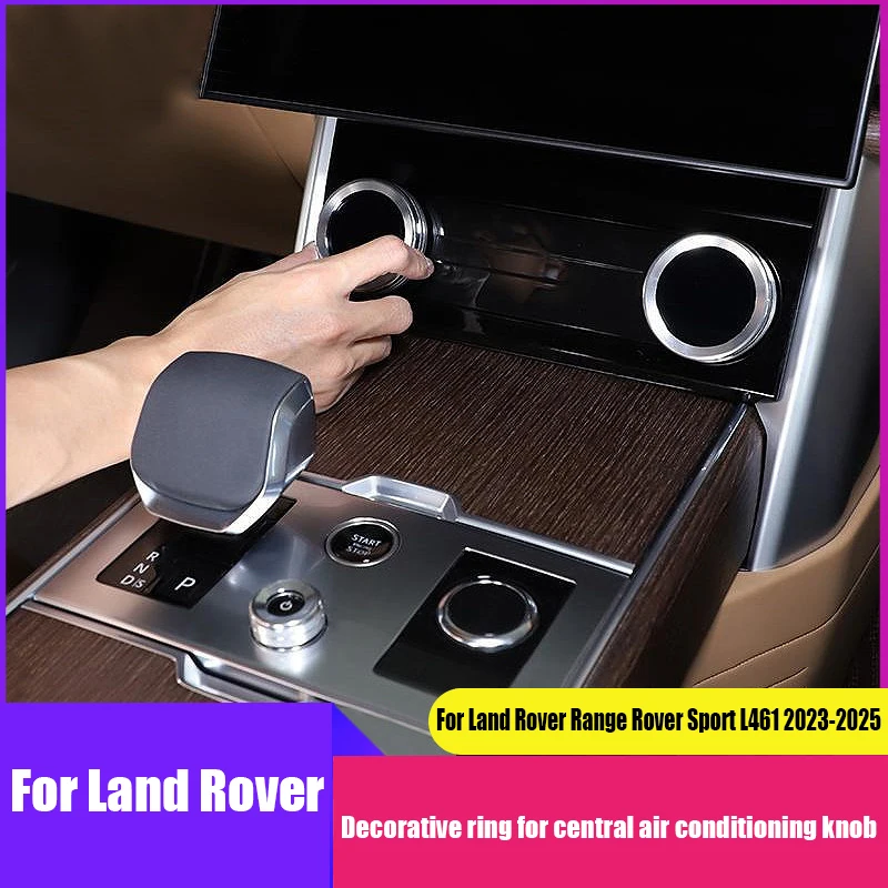 Central air conditioning knob decorative ring interior modification parts For Land Rover Range Rover Sport L461 2023 2024 2025
Central air conditioning knob decorative ring interior modification parts For Land Rover Range Rover Sport L461 2023 2024 2025