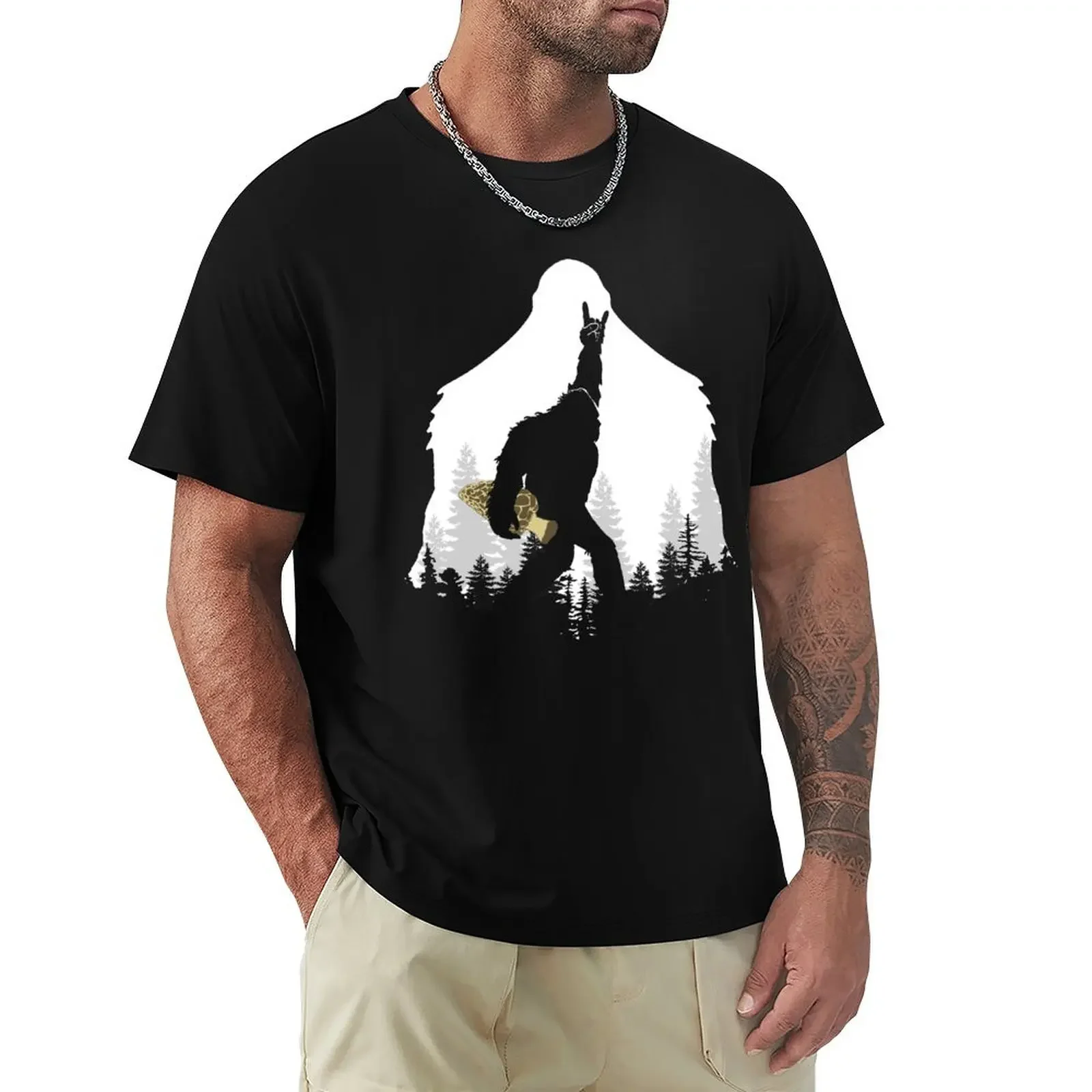 Bigfoot With Morel Mushroom Hunting T-Shirt custom shirt summer clothes plain anime t shirts shirts men graphic
Bigfoot With Morel Mushroom Hunting T-Shirt custom shirt summer clothes plain anime t shirts shirts men graphic