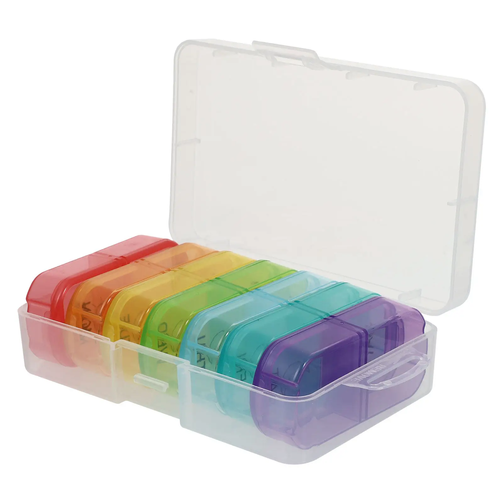 1Pcs 14 Grids Portable Medicine Holder Pill Case Daily Weekly Organizer Storage Container Tight Seal Take Out Month
1Pcs 14 Grids Portable Medicine Holder Pill Case Daily Weekly Organizer Storage Container Tight Seal Take Out Month