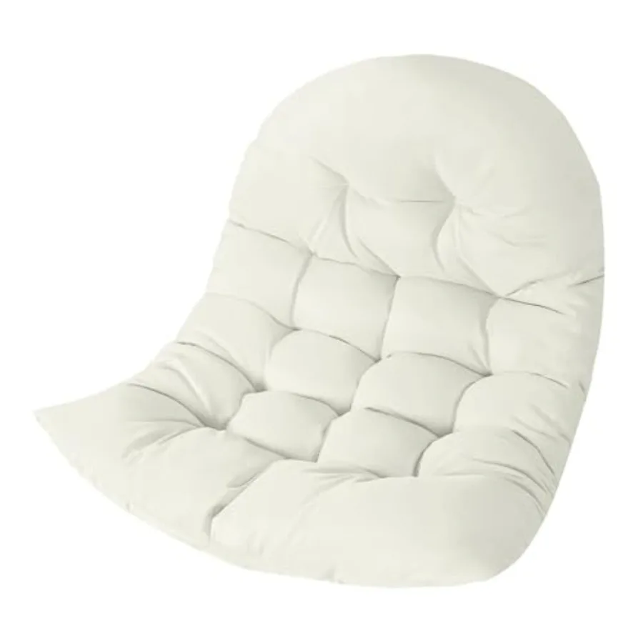 Thicken Egg Chair Cushion Replacement, Outdoor Hammock Swing Cushions with Ties, Hanging Wicker Basket Seat Pad with High Elast
Thicken Egg Chair Cushion Replacement, Outdoor Hammock Swing Cushions with Ties, Hanging Wicker Basket Seat Pad with High Elast