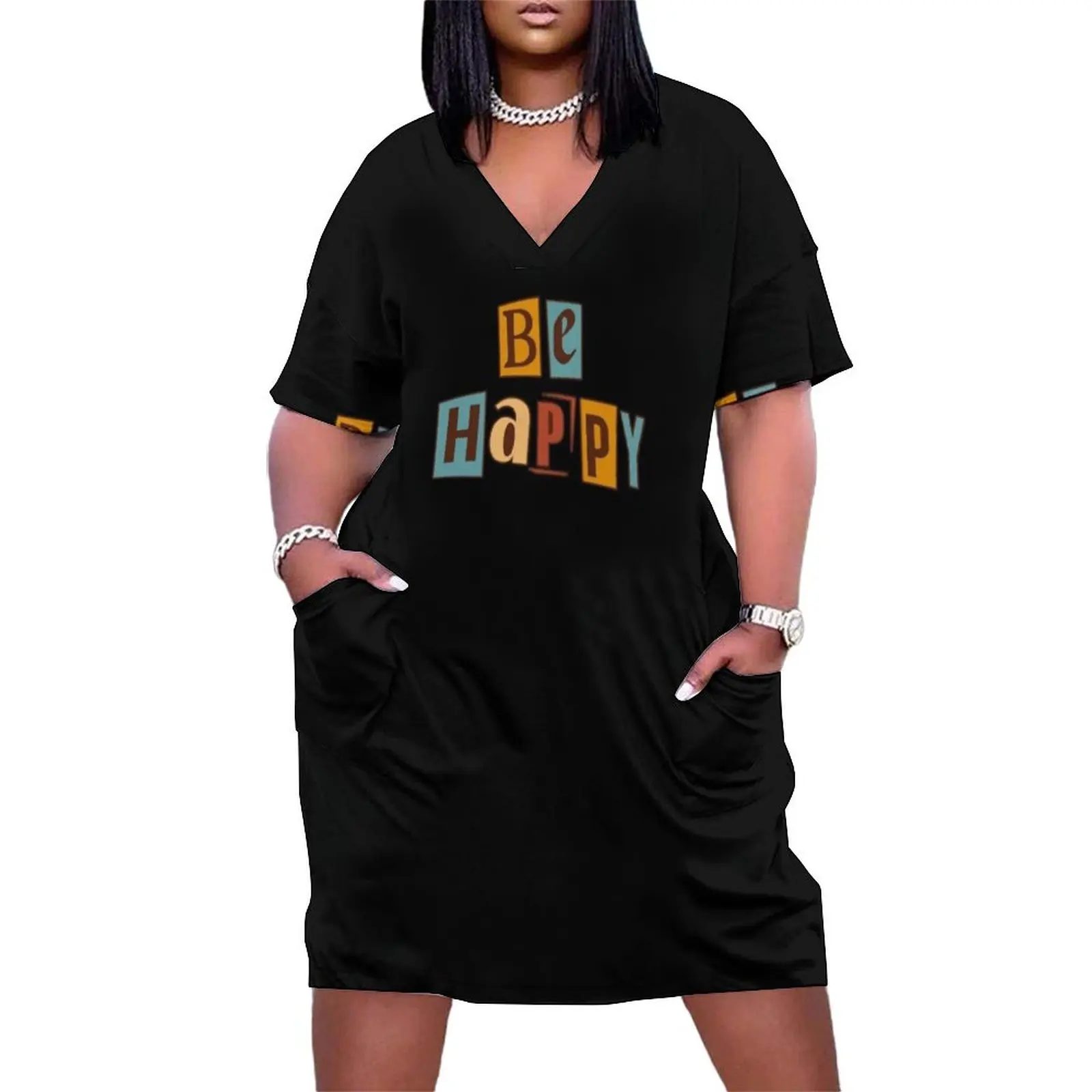 be happy Loose Pocket Dress women"s elegant loose dresses women"s clothing trend 2024 Summer skirt
be happy Loose Pocket Dress women"s elegant loose dresses women"s clothing trend 2024 Summer skirt