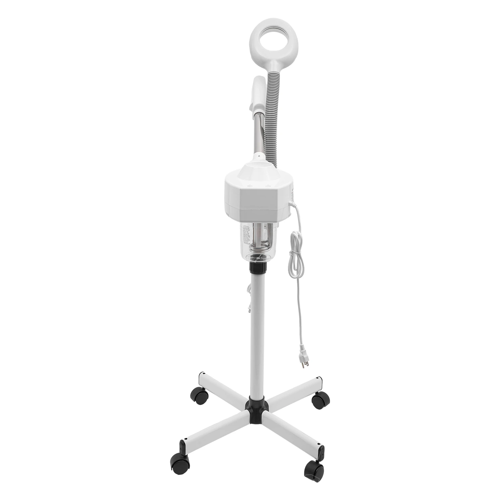 2-in-1 Facial Steamer with Magnifier Plastic Stainless Steel Aluminum Alloy Silicone Painting Finish Corded Electric 10-20cm Adjustable Height Stable Base Professional Hot Steam Sprayer Beauty Facial Moisturizing Device for Home Salon Skin Care
2-in-1 Facial Steamer with Magnifier Plastic Stainless Steel Aluminum Alloy Silicone Painting Finish Corded Electric 10-20cm Adjustable Height Stable Base Professional Hot Steam Sprayer Beauty Facial Moisturizing Device for Home Salon Skin Care