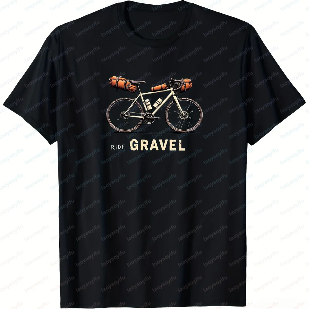 Men's Casual Gravel Bike Graphic T-Shirt - Short Sleeve Summer Tee for Outdoor Adventures Adventure Clothing Tee Comfortable Top
Men's Casual Gravel Bike Graphic T-Shirt - Short Sleeve Summer Tee for Outdoor Adventures Adventure Clothing Tee Comfortable Top