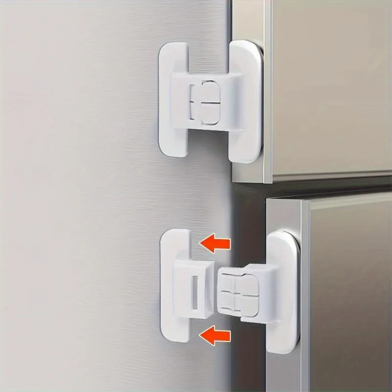 10pcs Refrigerator Door Closer Safety Buckle Automatic Lock Punch-free Universal Refrigerator Door Not Closed Tightly Preventer
10pcs Refrigerator Door Closer Safety Buckle Automatic Lock Punch-free Universal Refrigerator Door Not Closed Tightly Preventer