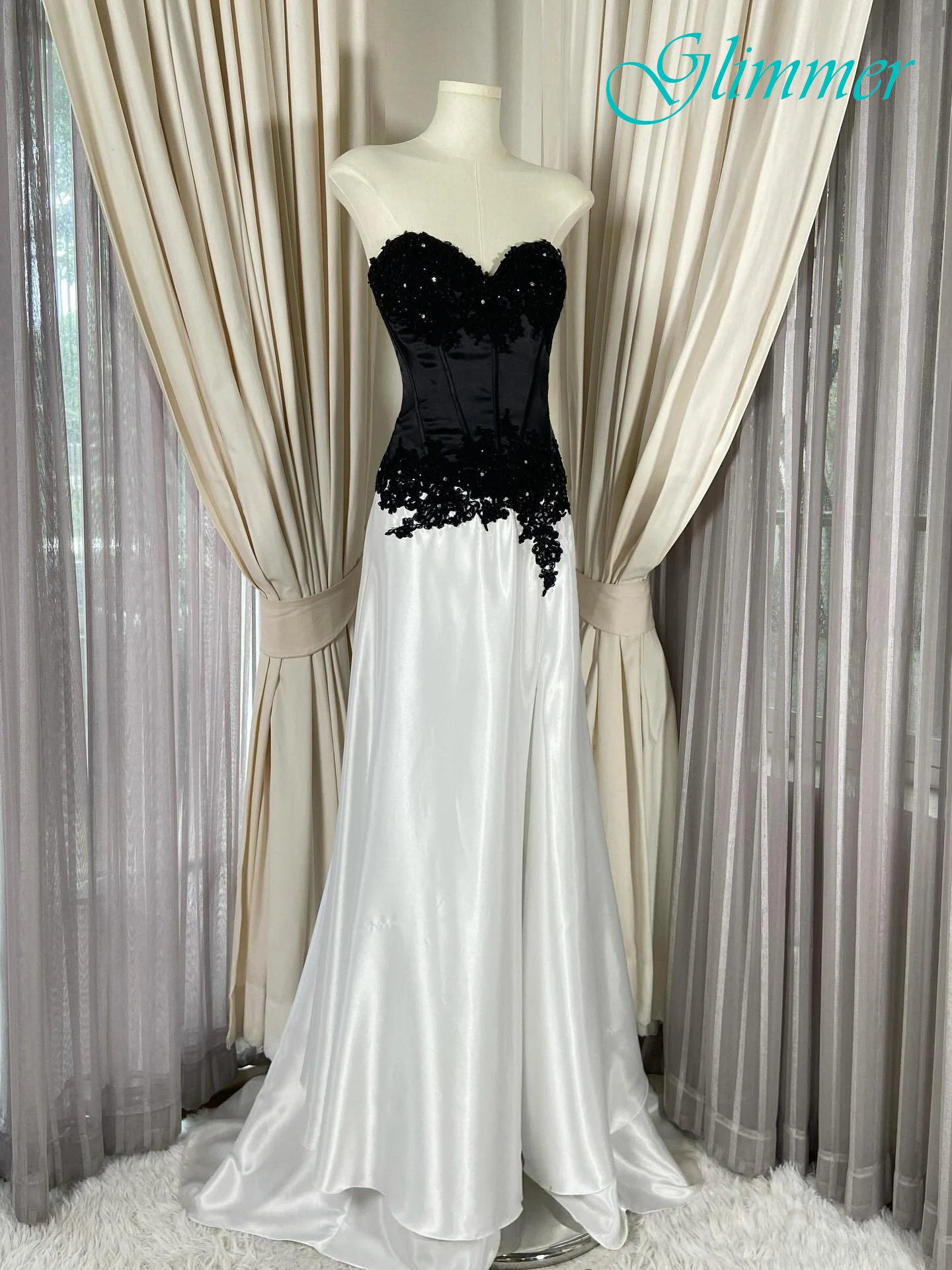 Customized Elegant Formal A-Line Strapless Evening Dress Fashion Temperament Bespoke Occasion Gowns High Quality Prom Dress
Customized Elegant Formal A-Line Strapless Evening Dress Fashion Temperament Bespoke Occasion Gowns High Quality Prom Dress