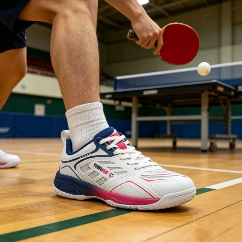 Professional Table Tennis Shoes For Men Women Designer Badminton Shoes Unisex Comfortable Sport Shoes Couples Brand Court Shoe
Professional Table Tennis Shoes For Men Women Designer Badminton Shoes Unisex Comfortable Sport Shoes Couples Brand Court Shoe