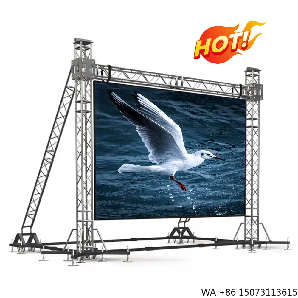Outdoor LED Rental Video Wall P2.976/P3.91/P4.81 8K Seamless IP65 Waterproof
Outdoor LED Rental Video Wall P2.976/P3.91/P4.81 8K Seamless IP65 Waterproof