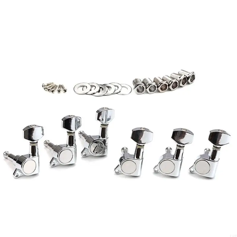 F1FD 6Pcs Guitar Tunings Key Tuners Replacement Sealed Guitar Tunings Pegs Key 6 Left Machine Head Knobs Easy to Install
F1FD 6Pcs Guitar Tunings Key Tuners Replacement Sealed Guitar Tunings Pegs Key 6 Left Machine Head Knobs Easy to Install