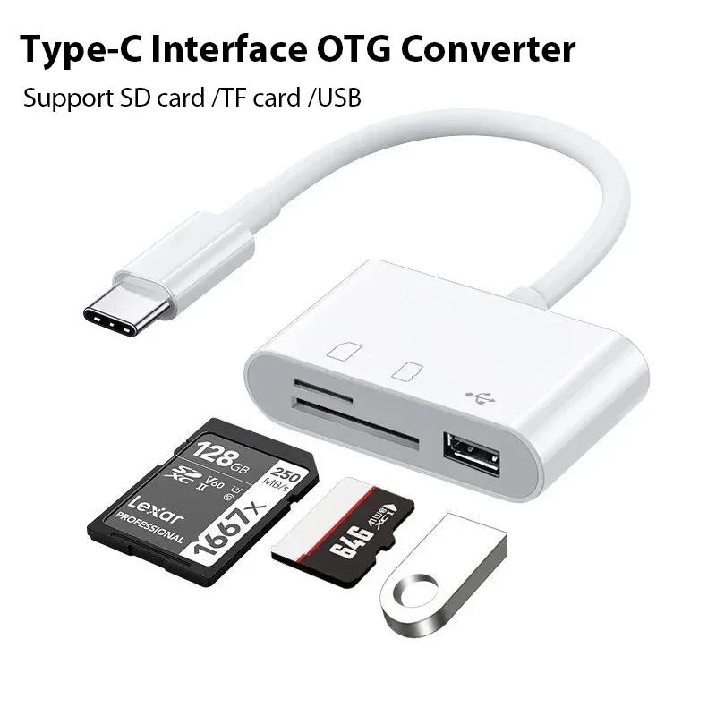 Memory Card Reader Type c Adapter TF CF sd OTG Writer Compact FlashUsB-C for iPad Pro Huawei Macbook samsung Xiaomi card reader
Memory Card Reader Type c Adapter TF CF sd OTG Writer Compact FlashUsB-C for iPad Pro Huawei Macbook samsung Xiaomi card reader