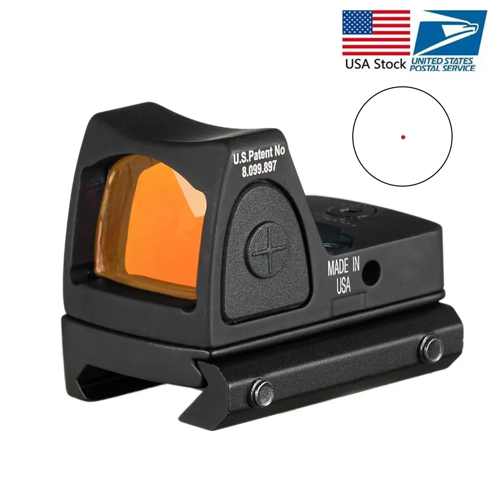 Коллиматорный прицел Red Dot для охоты, совместимый с 20-мм планкой, в наличии на складе в США
Коллиматорный прицел Red Dot для охоты, совместимый с 20-мм планкой, в наличии на складе в США