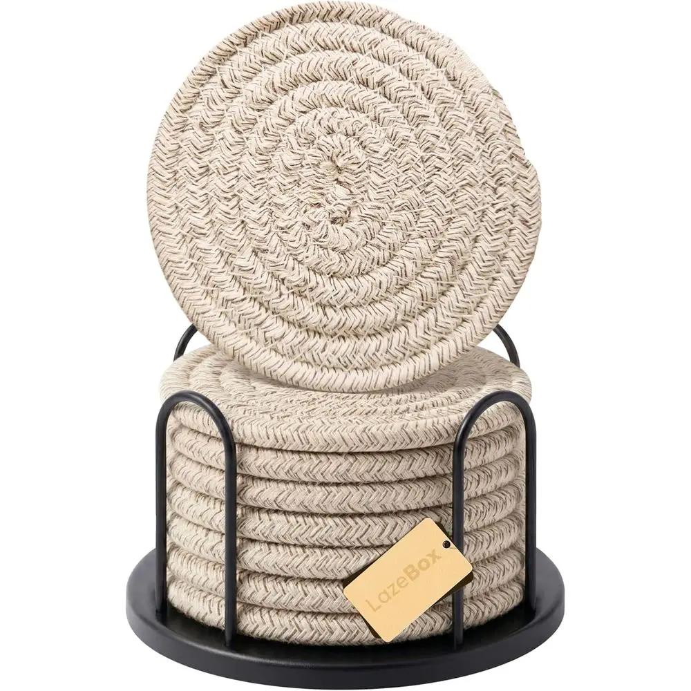 Set of 8 Coasters, 4 Inch Large Coasters for Drinks, Tabletop Protection or Drink Holders, Tile Coasters for Home Decor, Non-Sli
Set of 8 Coasters, 4 Inch Large Coasters for Drinks, Tabletop Protection or Drink Holders, Tile Coasters for Home Decor, Non-Sli