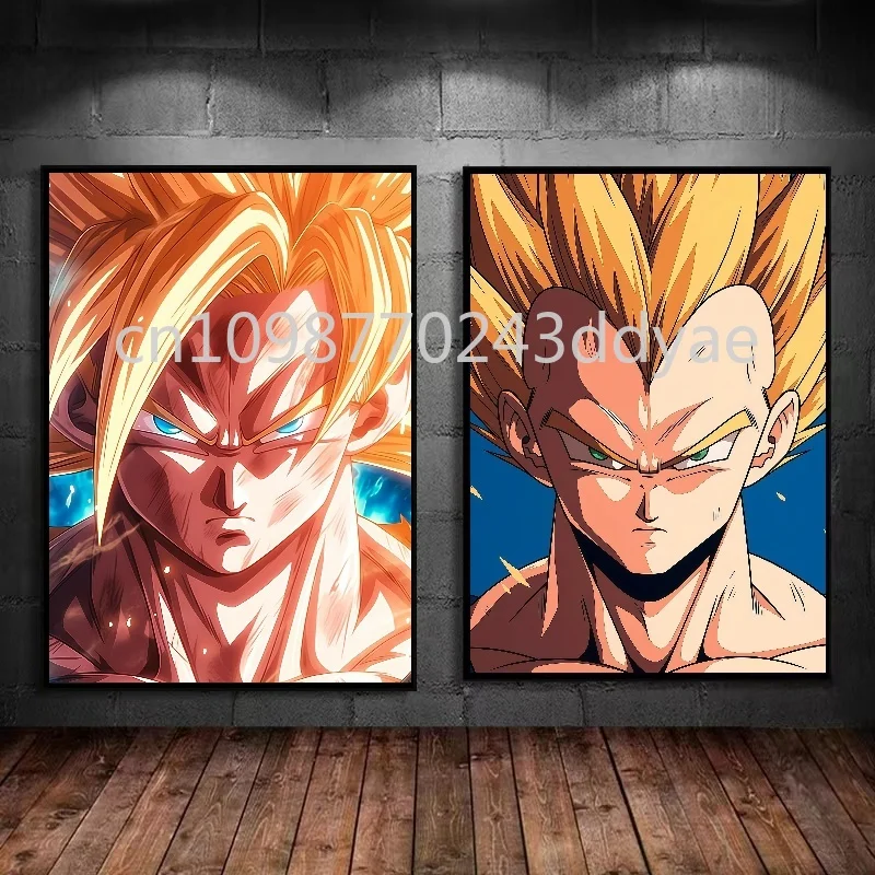 Anime Super Saiyan Dragon Ball Poster Character Goku Vegeta Suitable for Bar Game Hall Wall Art Decor Canvas Painting Gift
Anime Super Saiyan Dragon Ball Poster Character Goku Vegeta Suitable for Bar Game Hall Wall Art Decor Canvas Painting Gift