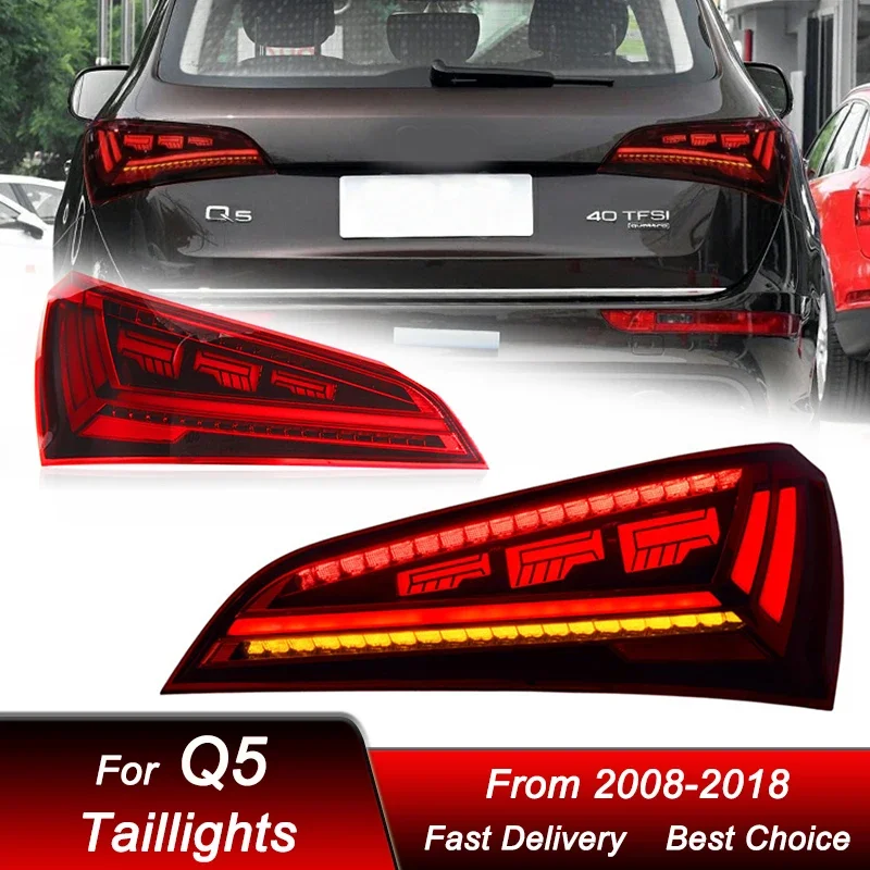 Pop Car Styling Tail Lights For Audi Q5 Q5L 2008-2018 To New Style Full LED Tail Lamp Dynamic Turn Signal Light Tail Lamp Assemb
Pop Car Styling Tail Lights For Audi Q5 Q5L 2008-2018 To New Style Full LED Tail Lamp Dynamic Turn Signal Light Tail Lamp Assemb