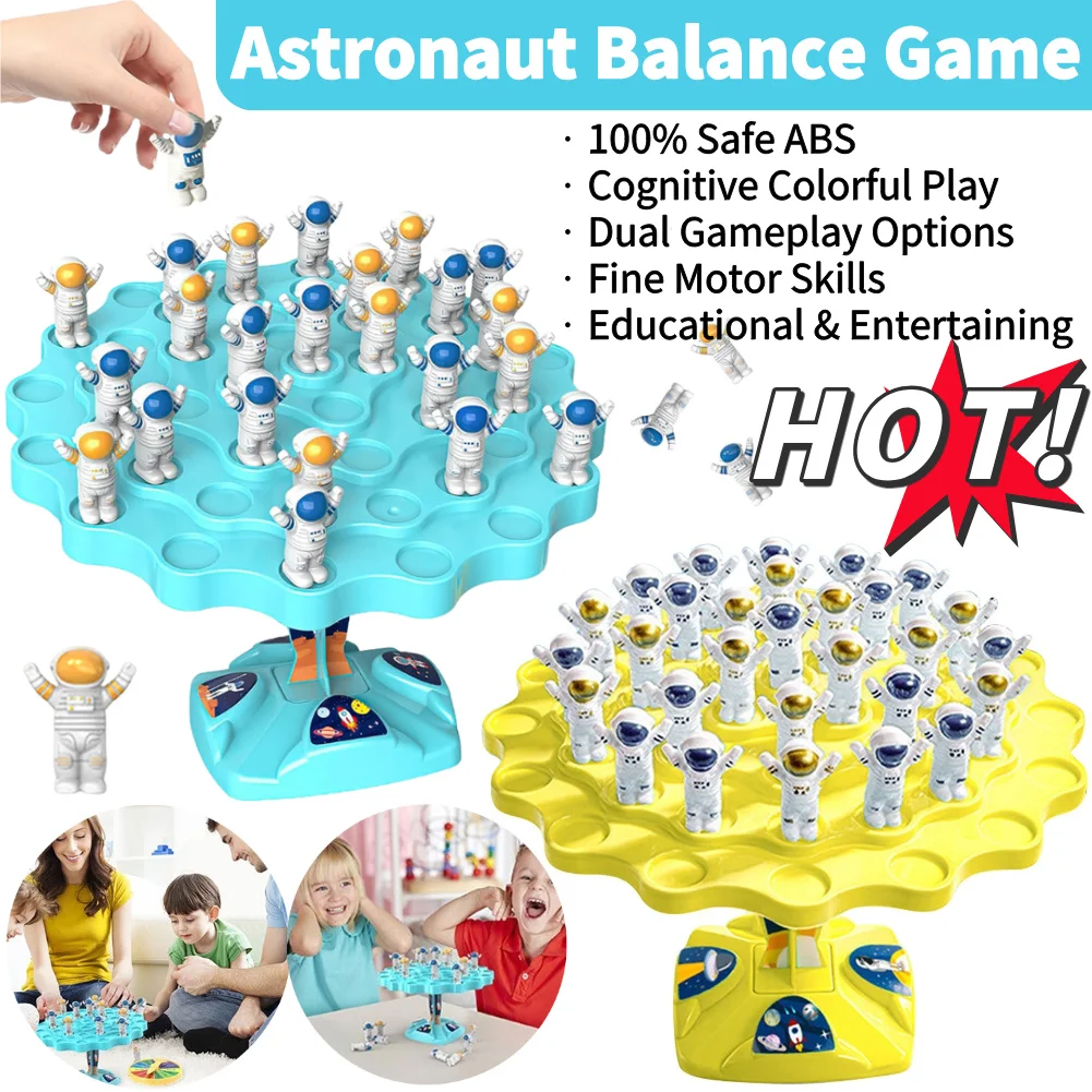 Astronaut Balance Tree Family Interaction Toy Party Entertainment Game Puzzle Balance Toy Board Game Parent-Child Desktop Toy
Astronaut Balance Tree Family Interaction Toy Party Entertainment Game Puzzle Balance Toy Board Game Parent-Child Desktop Toy