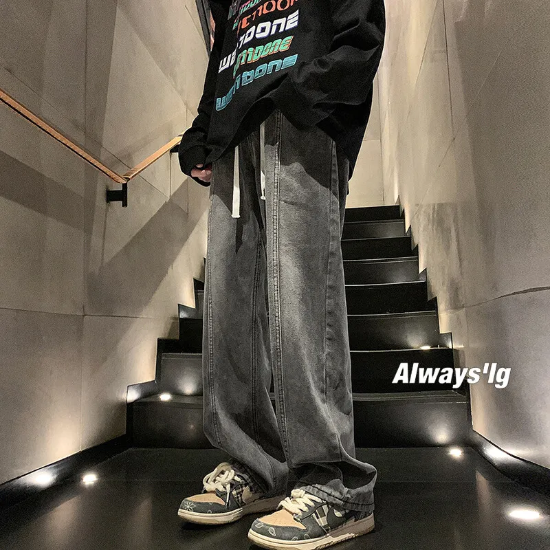 Baggy Jeans Big Size 5XL Autumn New Wide Leg Washing Jean Pants Cotton Straight Denim Pants Loose Fit Blue Jean Trousers
Baggy Jeans Big Size 5XL Autumn New Wide Leg Washing Jean Pants Cotton Straight Denim Pants Loose Fit Blue Jean Trousers