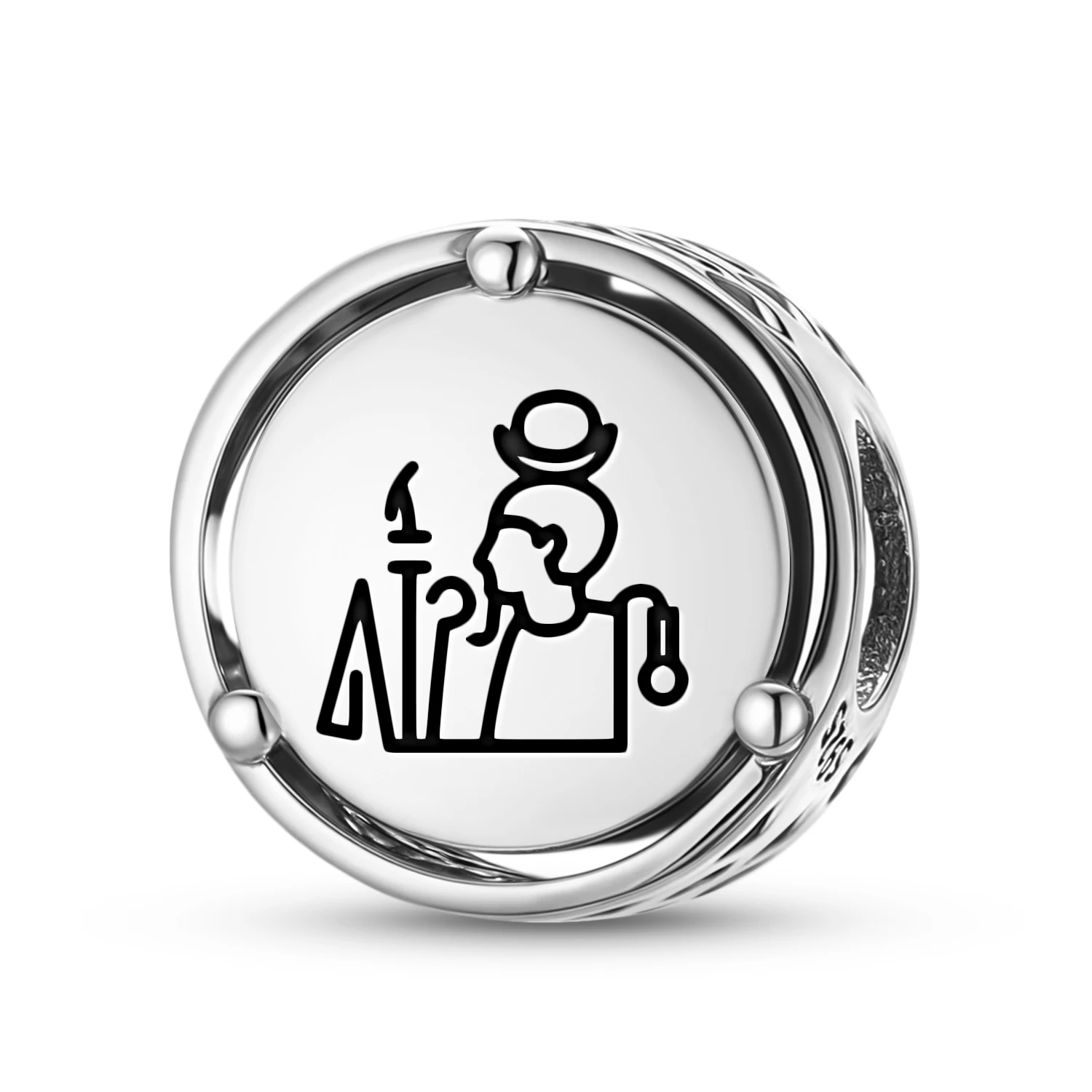 Egyptian Khonsu 925 Sterling Silver Symbol Charm Fit Original Bracelet Diy Jewelry Accessories Family Bead
Egyptian Khonsu 925 Sterling Silver Symbol Charm Fit Original Bracelet Diy Jewelry Accessories Family Bead