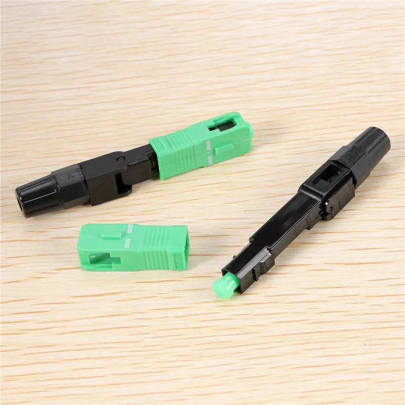 30Pcs Sc/Apc Fiber Optic Connector Embedded Single Mode Component Fiber Optic Quick Connector-Black + Green
30Pcs Sc/Apc Fiber Optic Connector Embedded Single Mode Component Fiber Optic Quick Connector-Black + Green