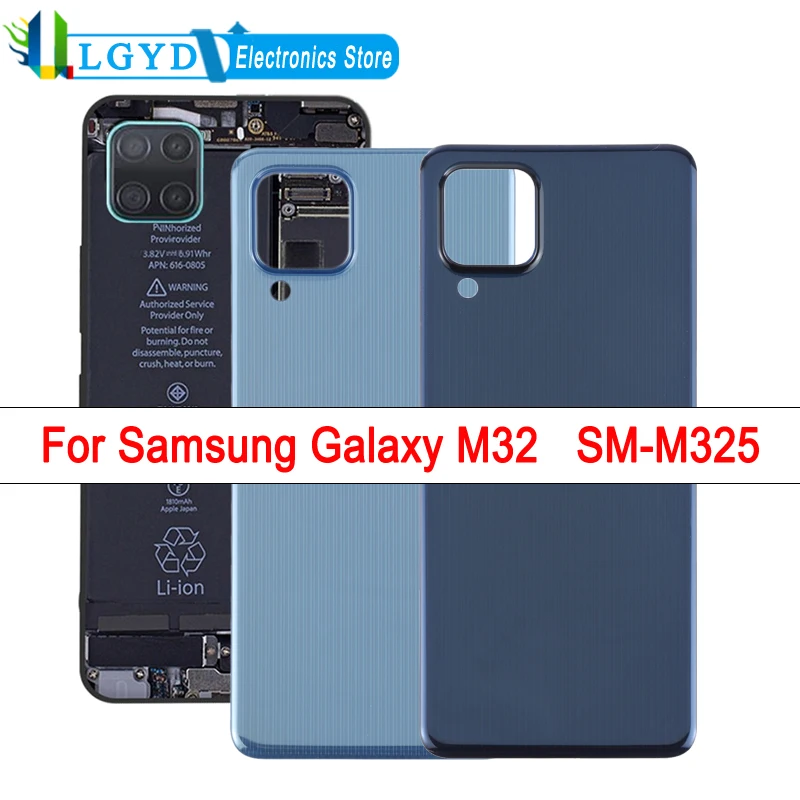 Задняя крышка аккумулятора для Samsung Galaxy M32 SM-M325, задняя крышка телефона, запасная часть
Задняя крышка аккумулятора для Samsung Galaxy M32 SM-M325, задняя крышка телефона, запасная часть