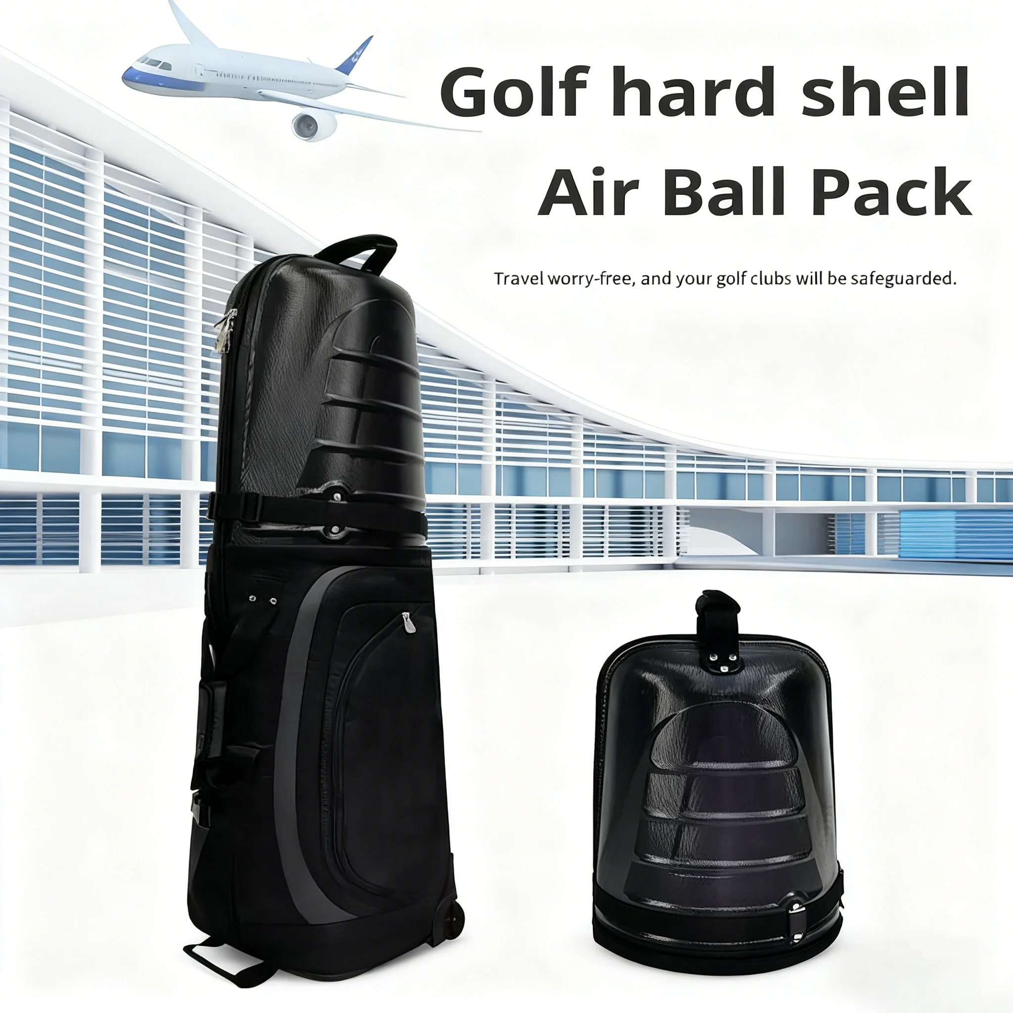 Высококачественная выдвижная двухколесная дорожная сумка для гольфа, жесткий чехол, складной дизайн, чехол для сумки для гольфа для самолета, индивидуальный логотип
Высококачественная выдвижная двухколесная дорожная сумка для гольфа, жесткий чехол, складной дизайн, чехол для сумки для гольфа для самолета, индивидуальный логотип