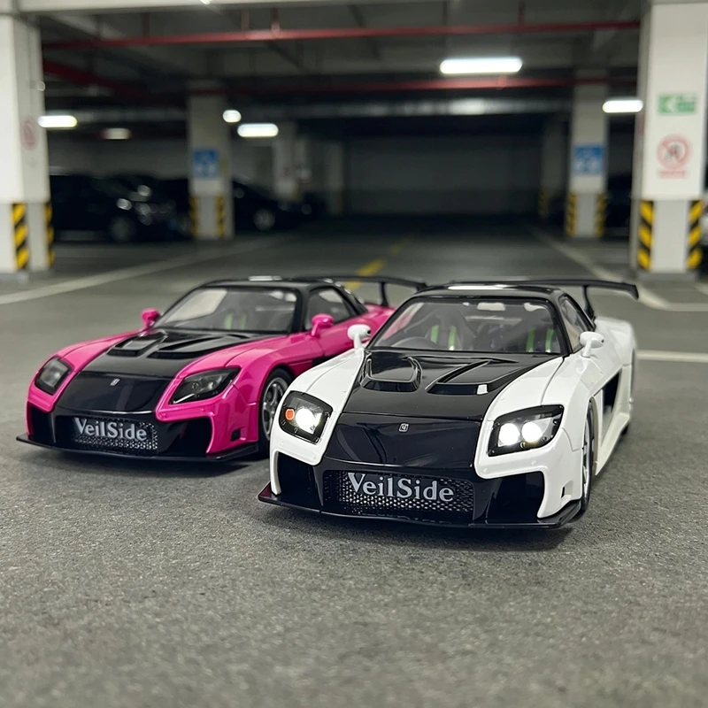 1:24 simulation Mazda RX-7 FD3S alloy car model decoration, doors and engine hood, trunk can be opened, sports car gift
1:24 simulation Mazda RX-7 FD3S alloy car model decoration, doors and engine hood, trunk can be opened, sports car gift