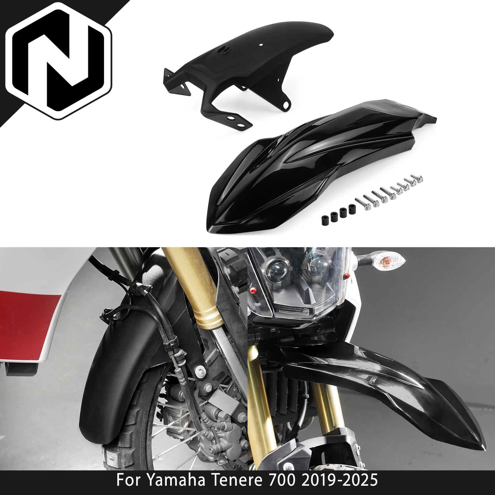 NICECNC High Fender Kit For Yamaha Tenere 700 2024 2019-2025 Rally 20-25 World Raid 22-25 World Rally Extreme Explore 23-25
NICECNC High Fender Kit For Yamaha Tenere 700 2024 2019-2025 Rally 20-25 World Raid 22-25 World Rally Extreme Explore 23-25