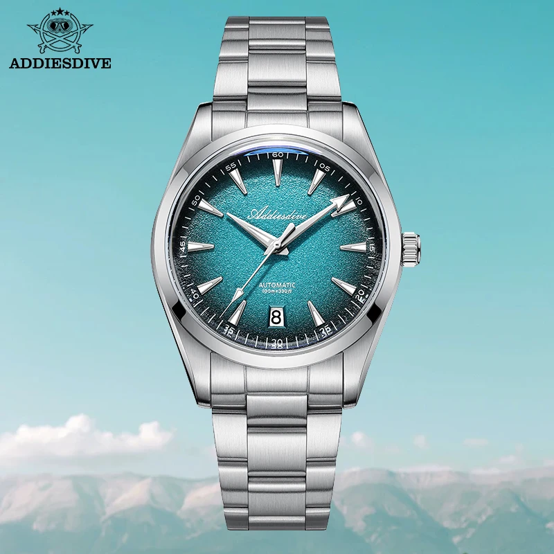 ADDIESDIVE NEW Gradient Color Mens Automatic Watch Stainless Steel Bubble Mirror Glass Super Luminous Mechanical Watches For Man
ADDIESDIVE NEW Gradient Color Mens Automatic Watch Stainless Steel Bubble Mirror Glass Super Luminous Mechanical Watches For Man