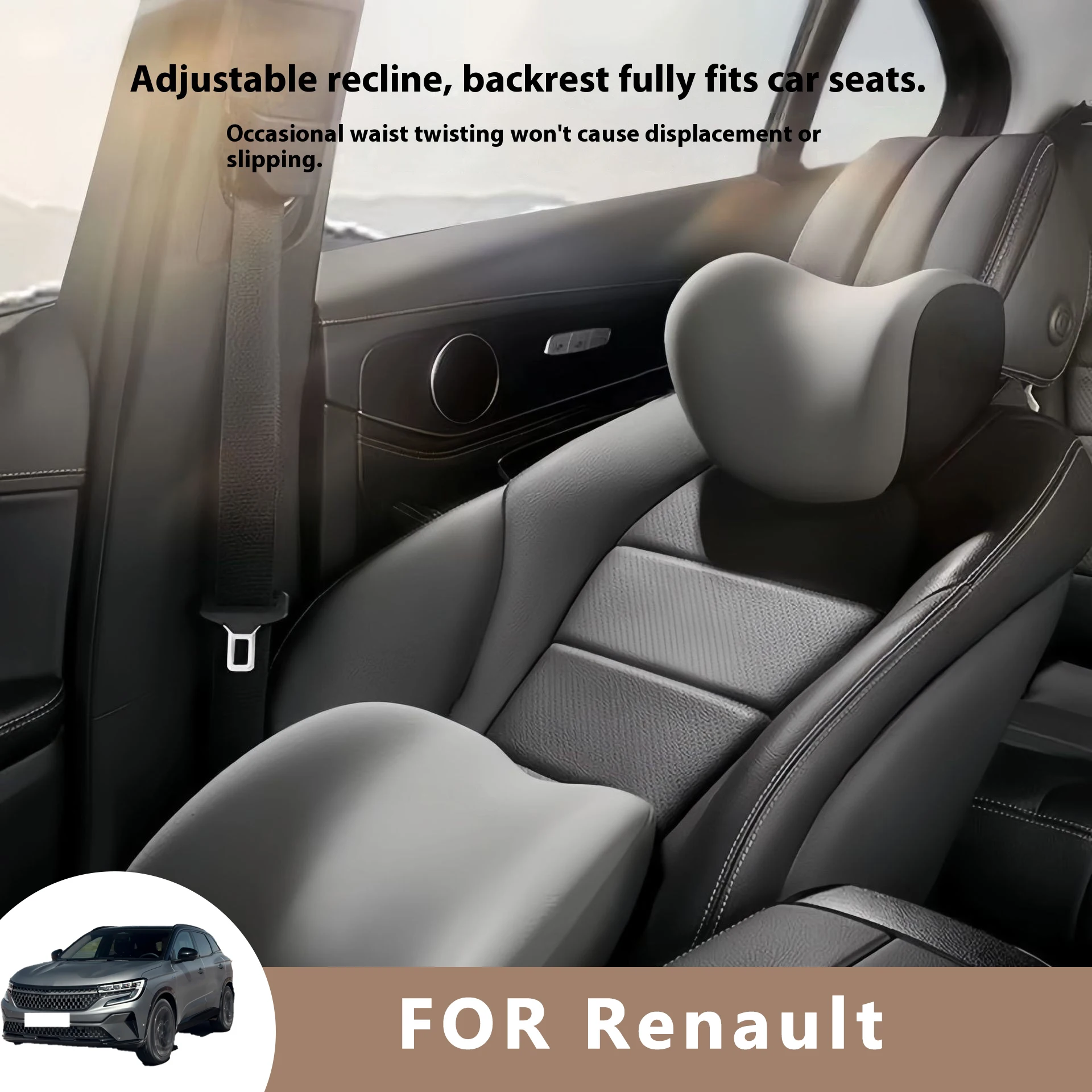 Car Neck Pilow Protector Auto Seat Headrest Soft Waist Cushion Neck Cushion Backrest Lumbar Support for Renault Austral ARKANA
Car Neck Pilow Protector Auto Seat Headrest Soft Waist Cushion Neck Cushion Backrest Lumbar Support for Renault Austral ARKANA