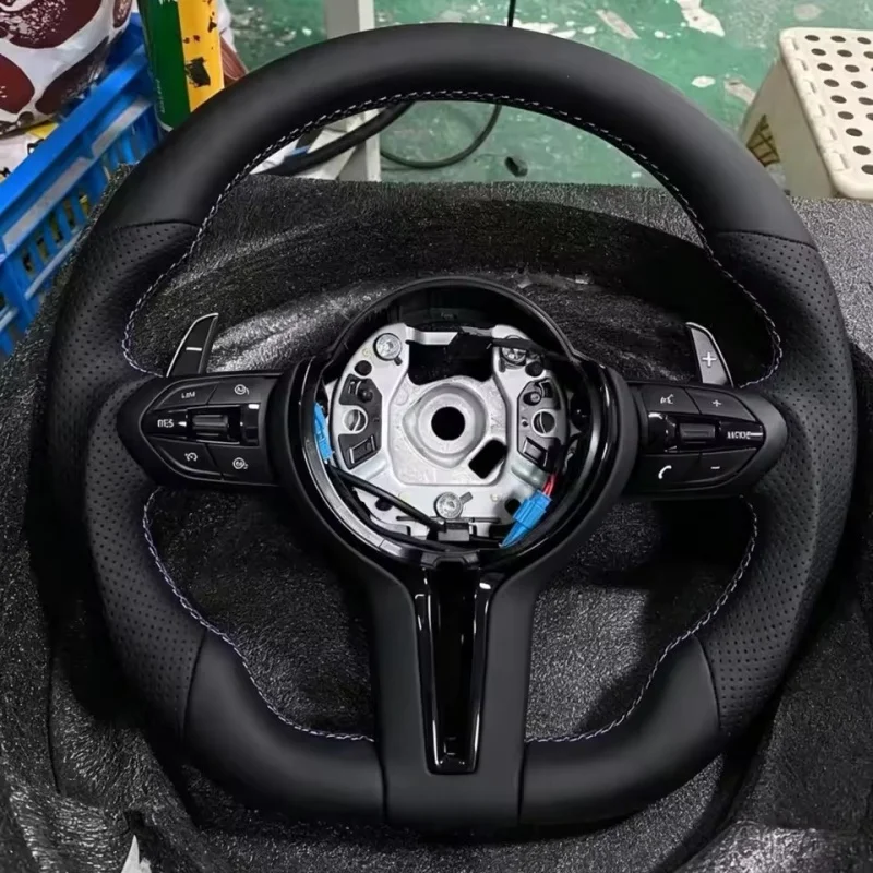Car Steering Wheel Leather For BMW M1 M2 M3 M4 M5 M6 X5M X6M F30 F32 F10 F20 F35 F22 F18 F07 F01 E90 Steering Wheel Accessories
Car Steering Wheel Leather For BMW M1 M2 M3 M4 M5 M6 X5M X6M F30 F32 F10 F20 F35 F22 F18 F07 F01 E90 Steering Wheel Accessories