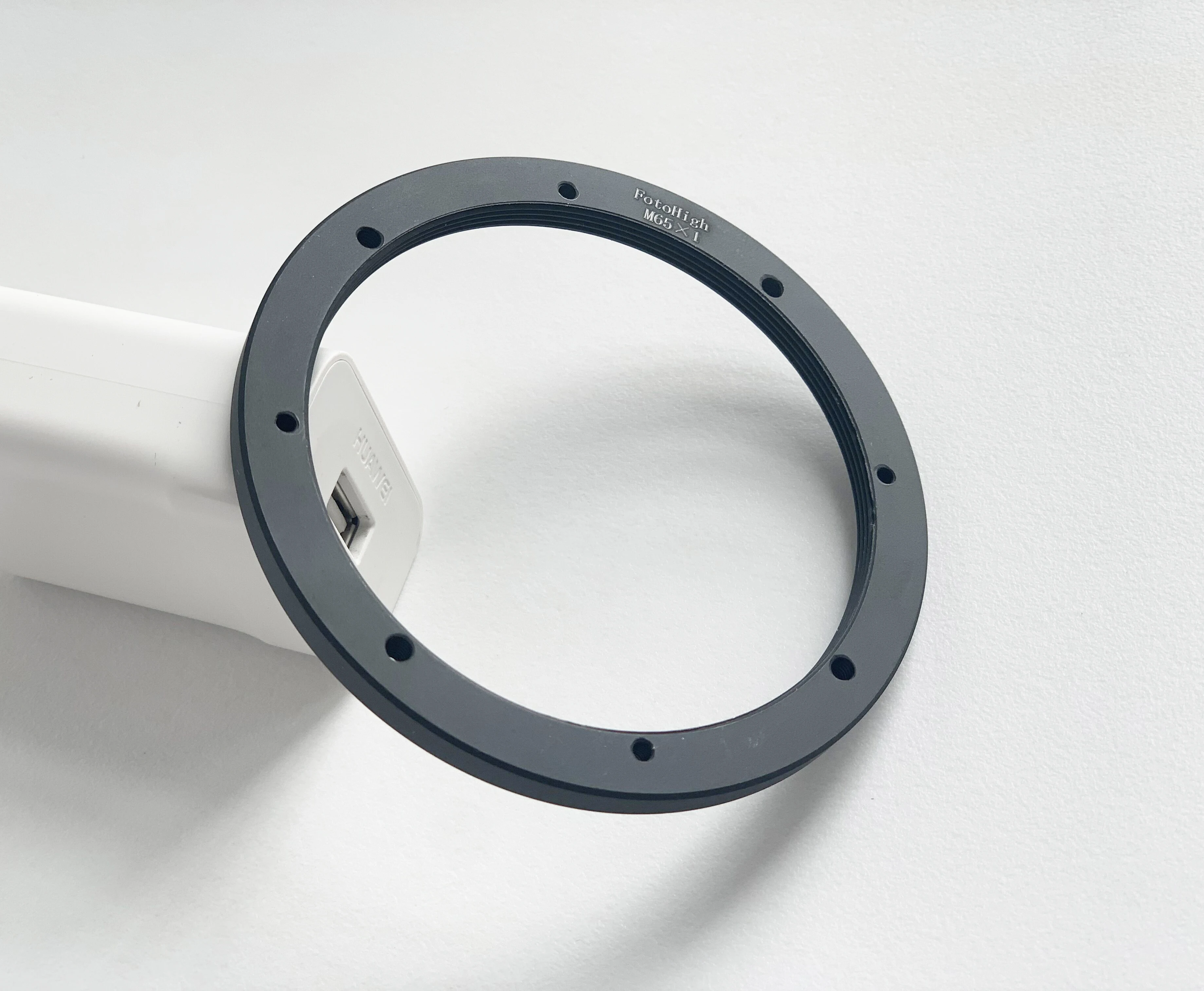 New Metal Lens Flange Lens board with M65x1 Female Thread
New Metal Lens Flange Lens board with M65x1 Female Thread