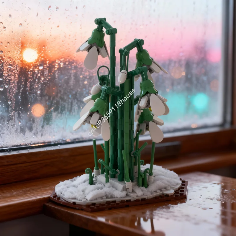 409 деталей MOC: Конструктор «Снежные цветы» (Лесные растения), архитектурная модель, DIY, рождественский подарок, развивающая игрушка, креативный конструктор из кирпичиков
409 деталей MOC: Конструктор «Снежные цветы» (Лесные растения), архитектурная модель, DIY, рождественский подарок, развивающая игрушка, креативный конструктор из кирпичиков