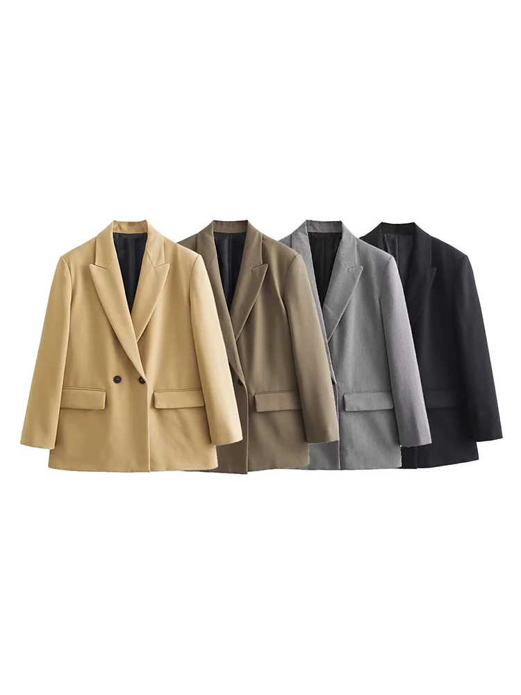 2024 European and American style new women's clothing fashionable and versatile four-color loose suit jacket
2024 European and American style new women's clothing fashionable and versatile four-color loose suit jacket