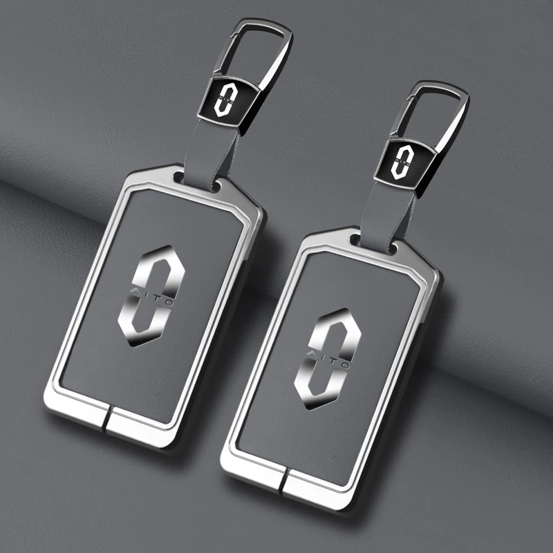 Car Smart Card Key Cover Case Leather Keyring Bag Zinc Alloy Protector Shell Holder Fob For Aito M5 M7 Keychain Auto Accessories
Car Smart Card Key Cover Case Leather Keyring Bag Zinc Alloy Protector Shell Holder Fob For Aito M5 M7 Keychain Auto Accessories