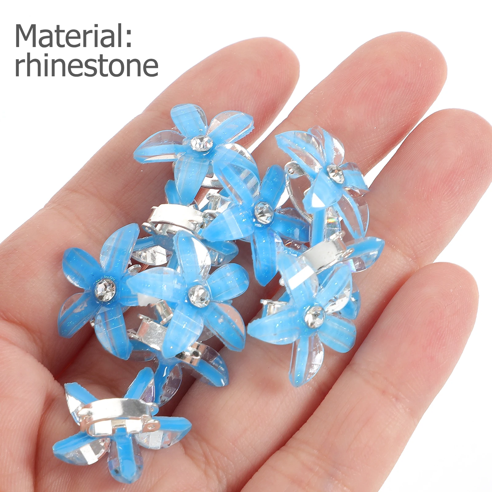 10 Pcs Children Hairpin Rhinestone Clips Kids Claw Barrettes Mini Accessories Small Flower Hair Clips Claw Pins Thick Hair
10 Pcs Children Hairpin Rhinestone Clips Kids Claw Barrettes Mini Accessories Small Flower Hair Clips Claw Pins Thick Hair
