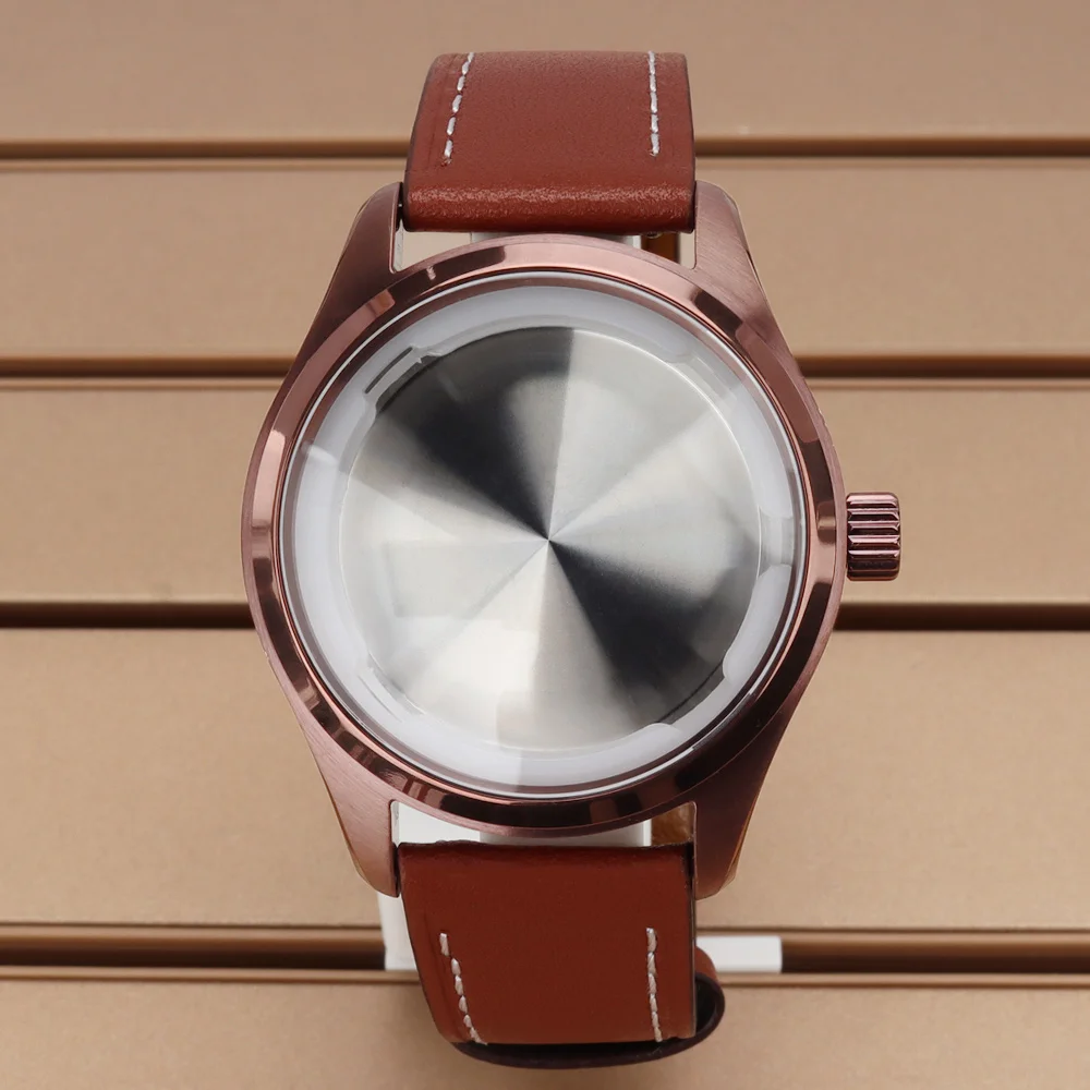 Hot Styles 40mm Brushed Watch Case Solid Bottom Cover Leather Bracelet For Pilot Seiko NH35 NH36 NH38 NH34 4R36 Movt Waterproof
Hot Styles 40mm Brushed Watch Case Solid Bottom Cover Leather Bracelet For Pilot Seiko NH35 NH36 NH38 NH34 4R36 Movt Waterproof