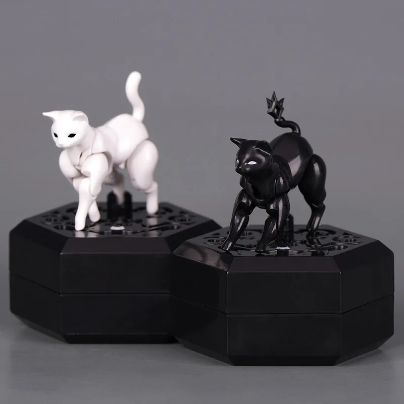 Фигурки-кошки Mechagirl Style, черно-белые, с подвижными суставами, для рисования и скетчинга, модель для декора рабочего стола, в коробке-дисплее Gashapon
Фигурки-кошки Mechagirl Style, черно-белые, с подвижными суставами, для рисования и скетчинга, модель для декора рабочего стола, в коробке-дисплее Gashapon