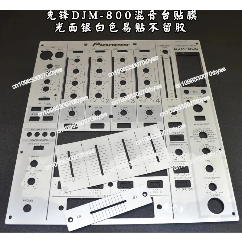 DJM800 Mixing Console Panel Film Sticker Black and White Available in Stock
DJM800 Mixing Console Panel Film Sticker Black and White Available in Stock