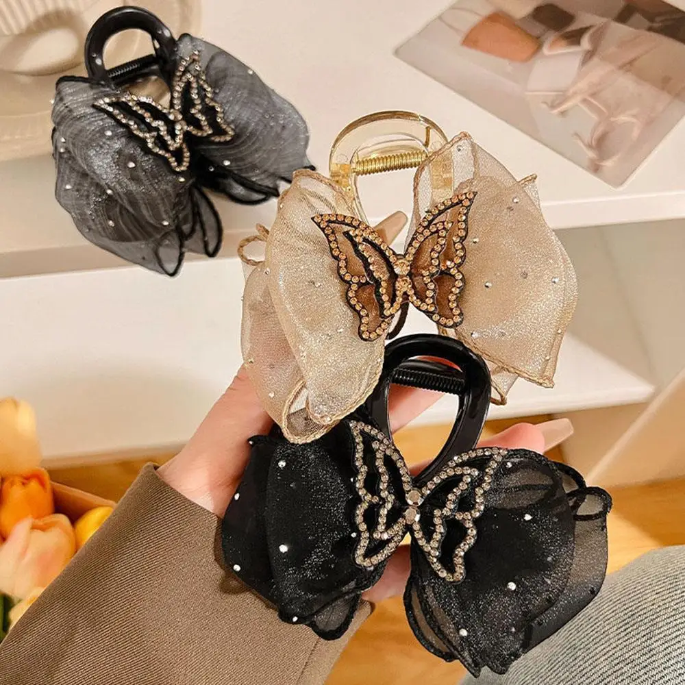 Double Layer Butterfly Hair Clip Headdress Mesh Bubble Shark Clips Clamps New Large Chiffon Bow Hair Claw Women Hairpins
Double Layer Butterfly Hair Clip Headdress Mesh Bubble Shark Clips Clamps New Large Chiffon Bow Hair Claw Women Hairpins