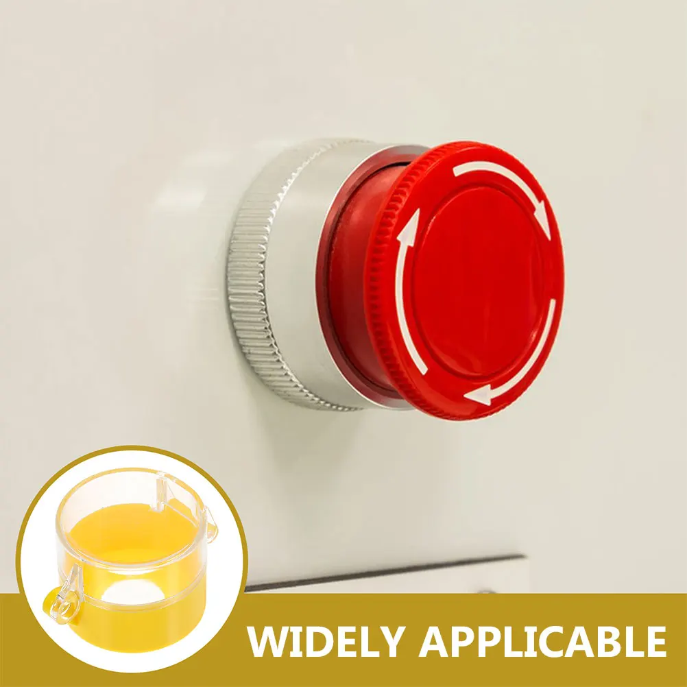 Transparent Emergency Stop Small Switch Protector For Electricians Machinery Home Emergency Button Protector Switch
Transparent Emergency Stop Small Switch Protector For Electricians Machinery Home Emergency Button Protector Switch